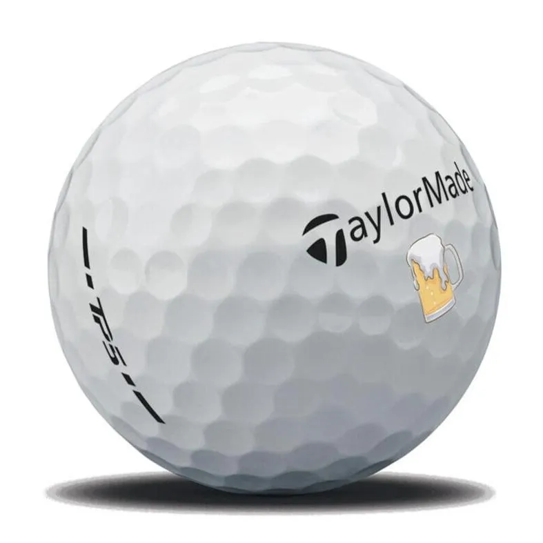 Pelotas de golf de cerveza TaylorMade TP5, paquete de 12