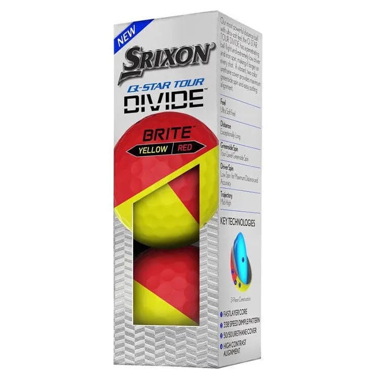 Pelotas de golf Srixon Q Star Tour Divide