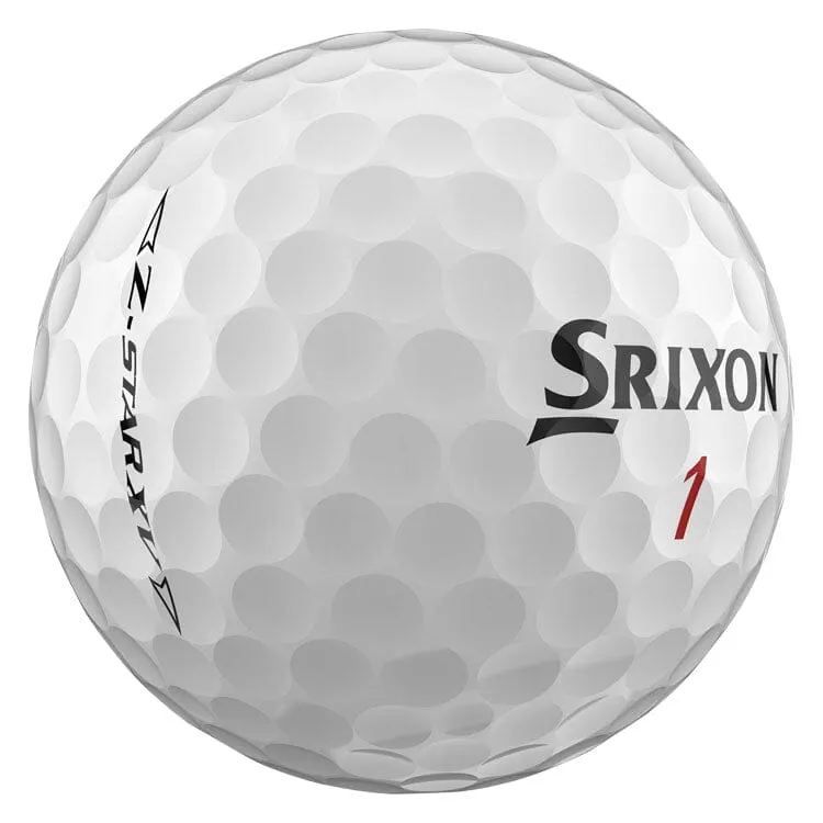 Pelotas de golf Srixon Z Star XV blancas, paquete de 12