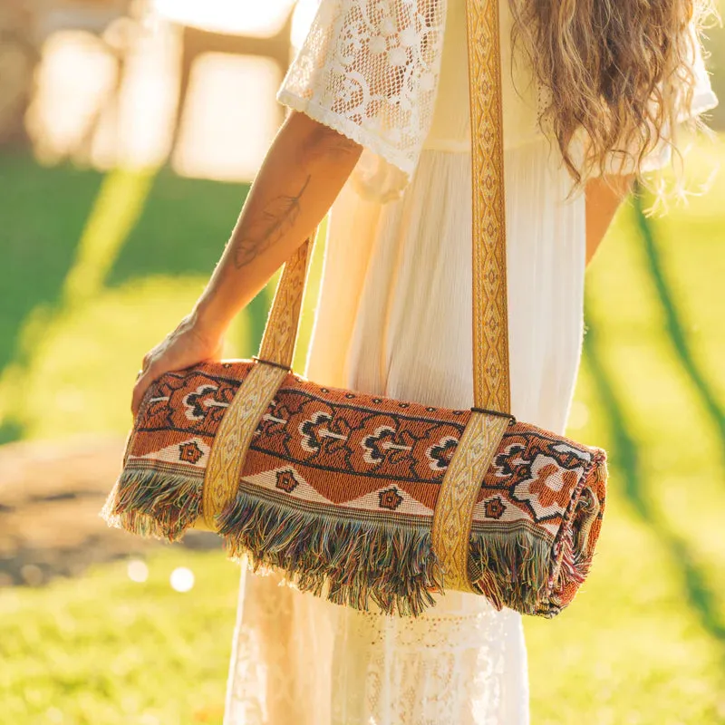 'Penny Lane' Woven Picnic Rug/Throw