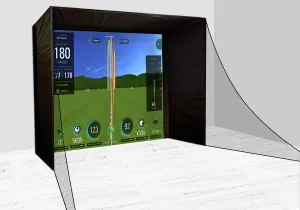 PerfectBay™ Golf Simulator Screen Enclosure