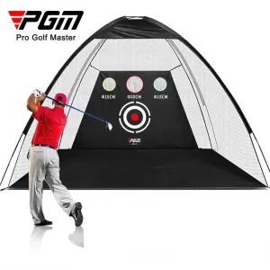 PGM 2/3m Indoor Golf Training Net Foldable Targeting Tent Cage Practice Driving Football Durable Polyester Oxford Fabric LXW013