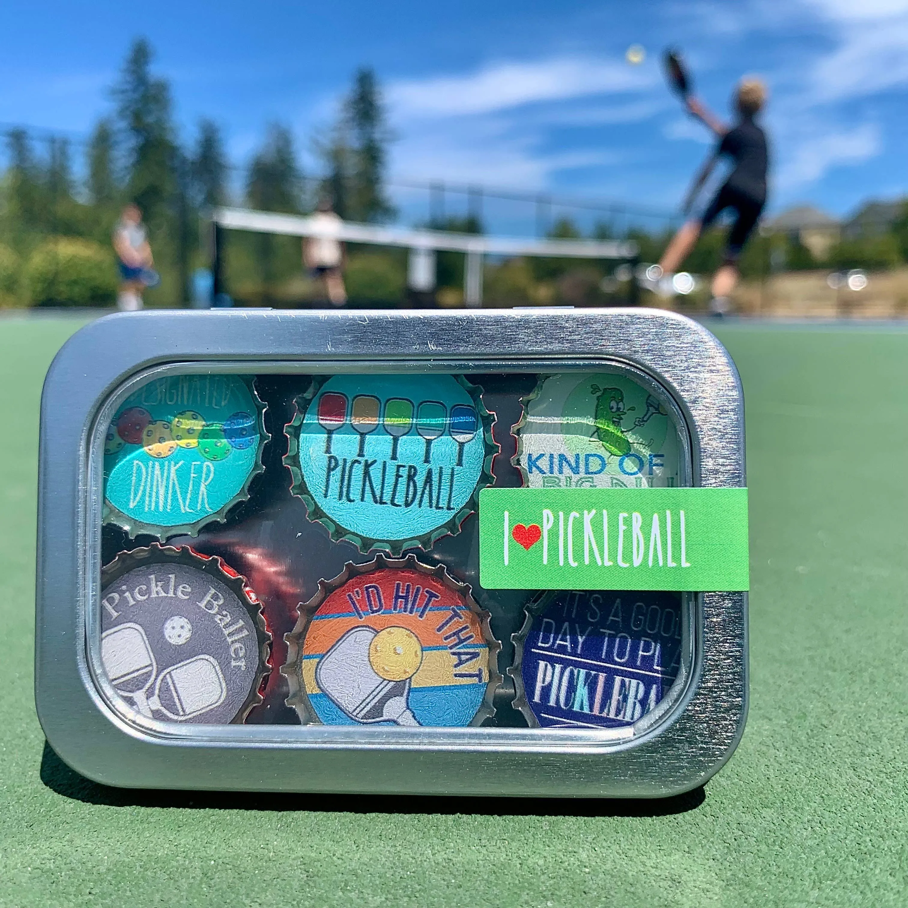 Pickleball Magnets - Summer Decor
