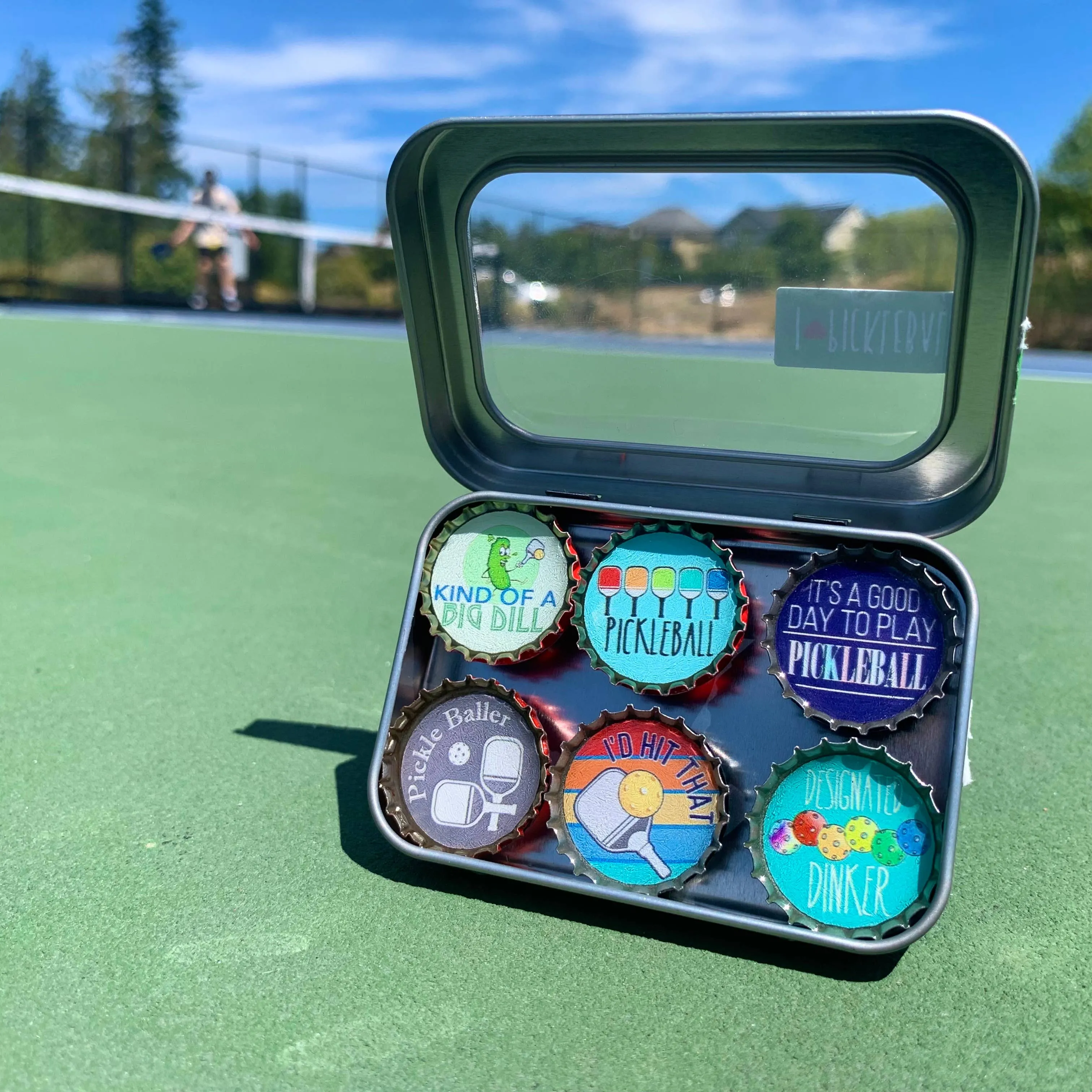 Pickleball Magnets - Summer Decor