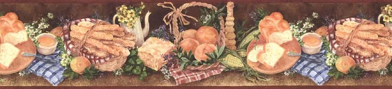 Picnic Carrot BG76328 Wallpaper Border