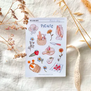 Picnic Day Sticker Sheet