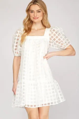 Picnic Ready White Dress