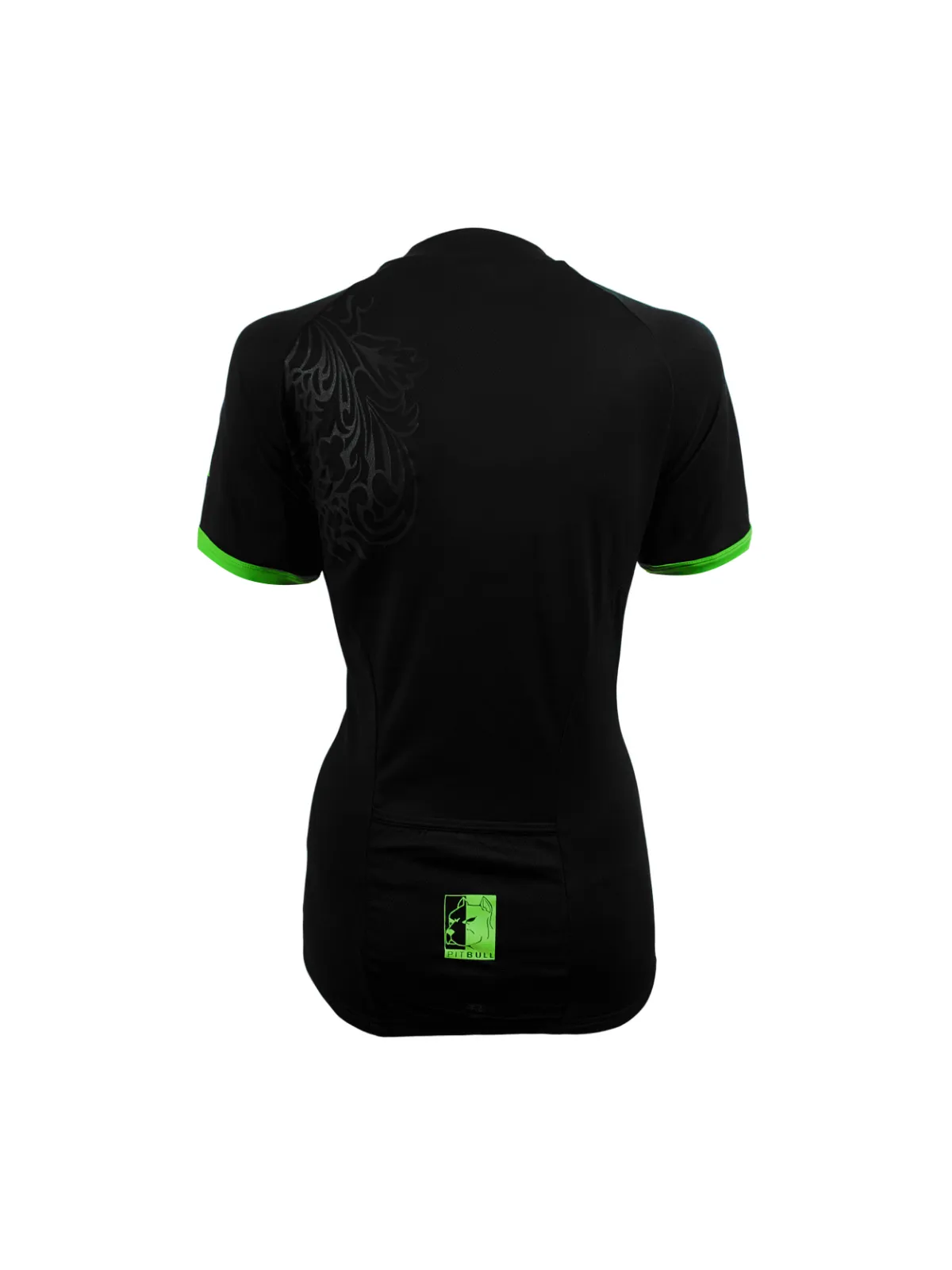 Pitbull Zara Womens Short Sleeve Cycling Jersey - Fuchsia Pink or Apple Green