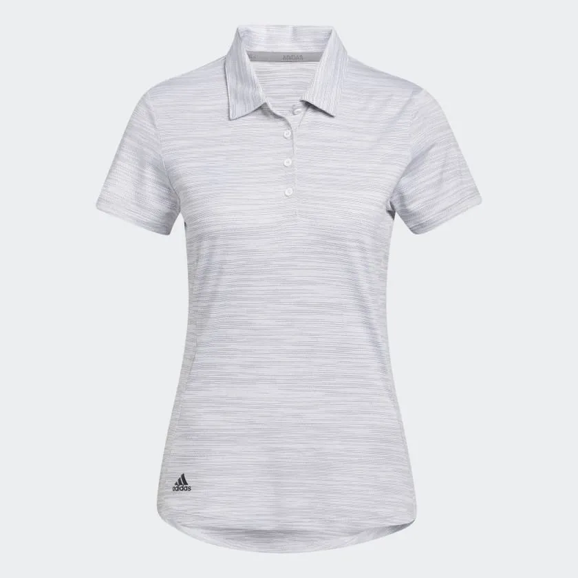 POLO ADIDAS SPACEDYE FEMME