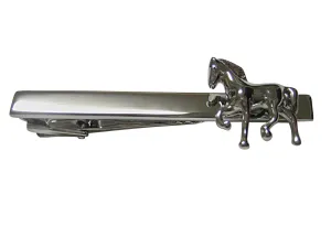 Prancing Horse Square Tie Clip