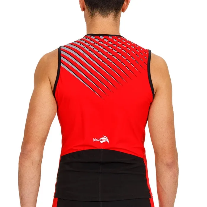 PRIMA 2 TRI TOP- BLACK/RED