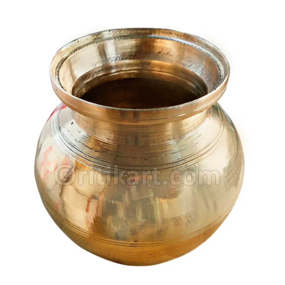 Pure Balakati Brass (Pital) Lota
