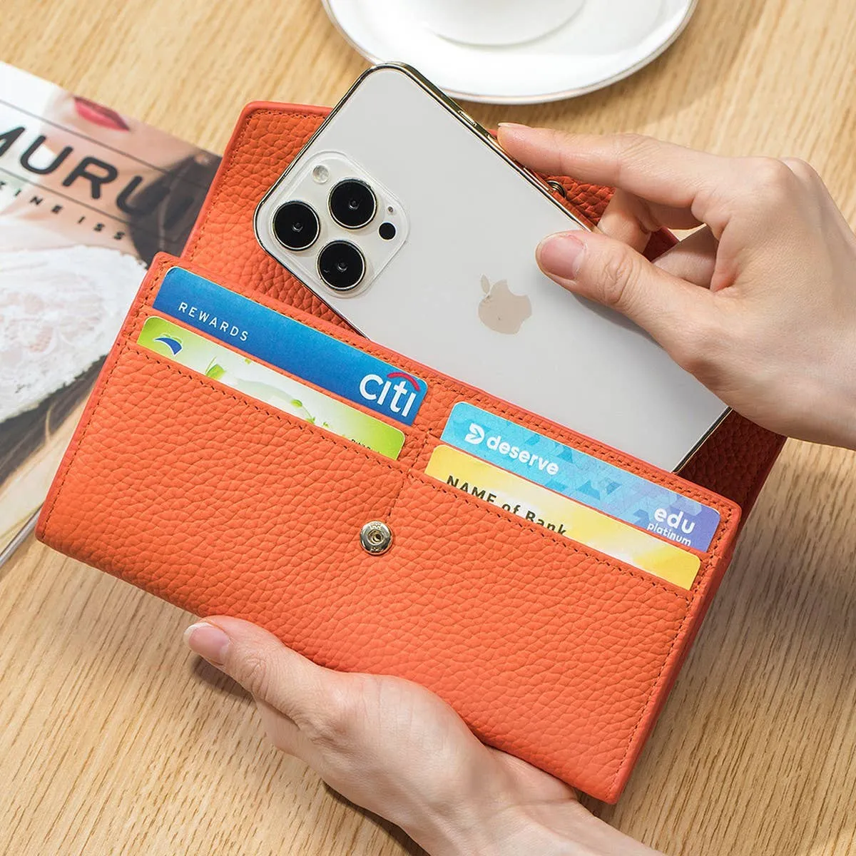 Purse - Leather Multifunctional Wallet