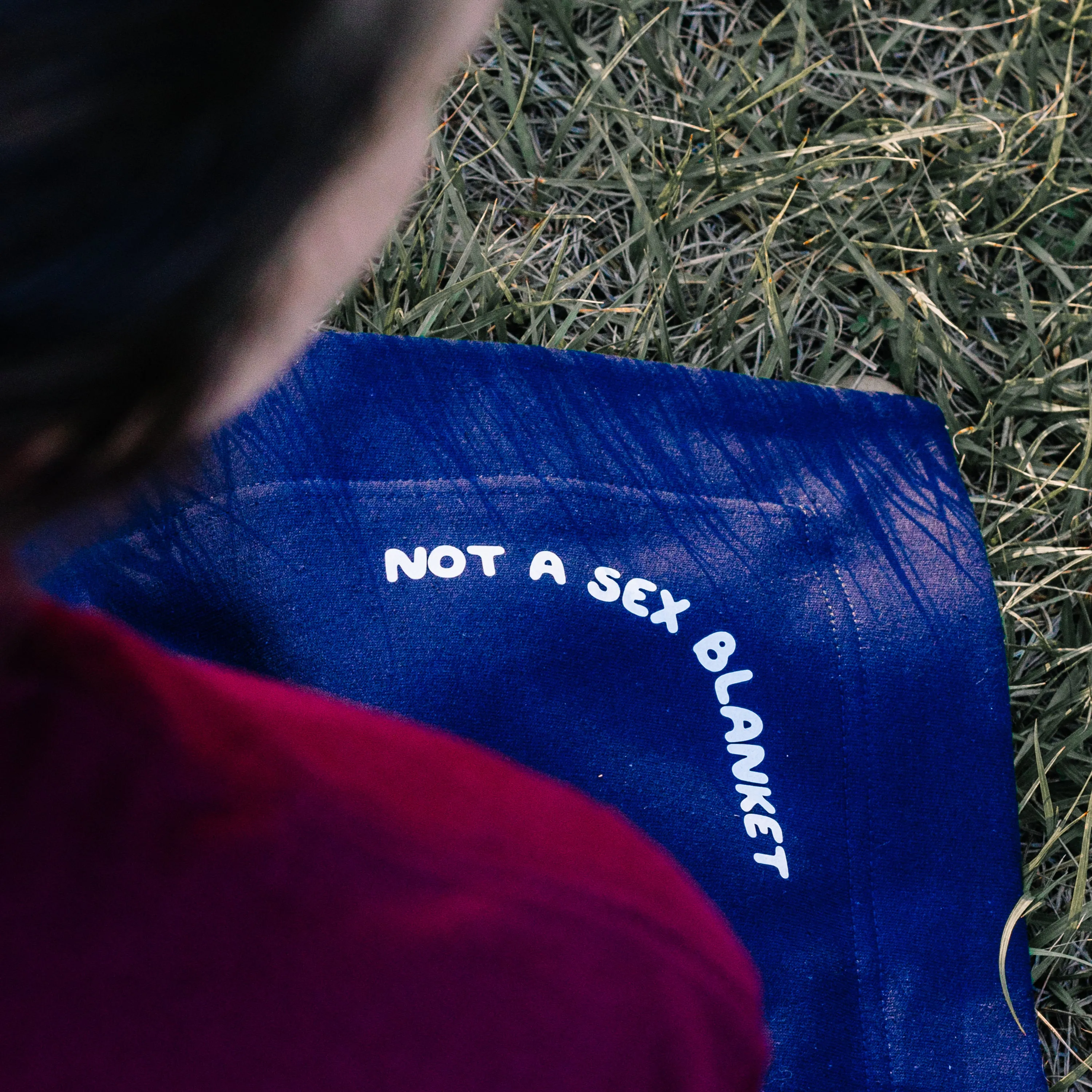 "Not a Sex Blanket" • Picnic Blanket