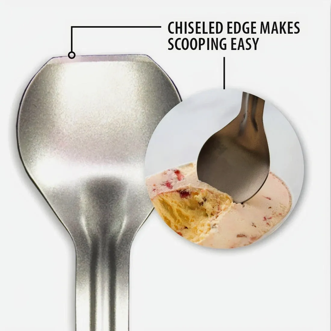 Rada Stainless Steel Ice Cream Scoop