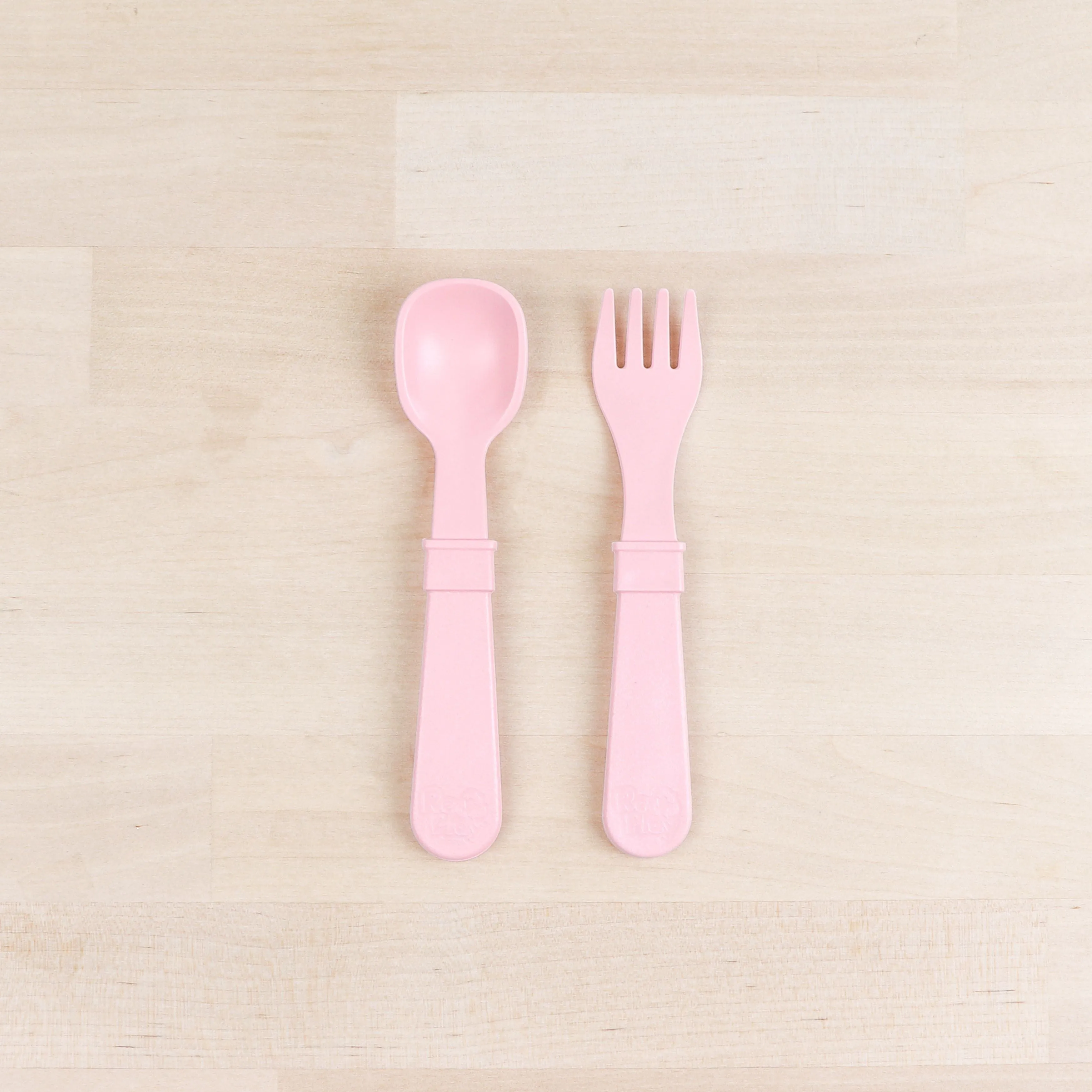Re-Play - Toddler Utensil Pair - Ice Pink