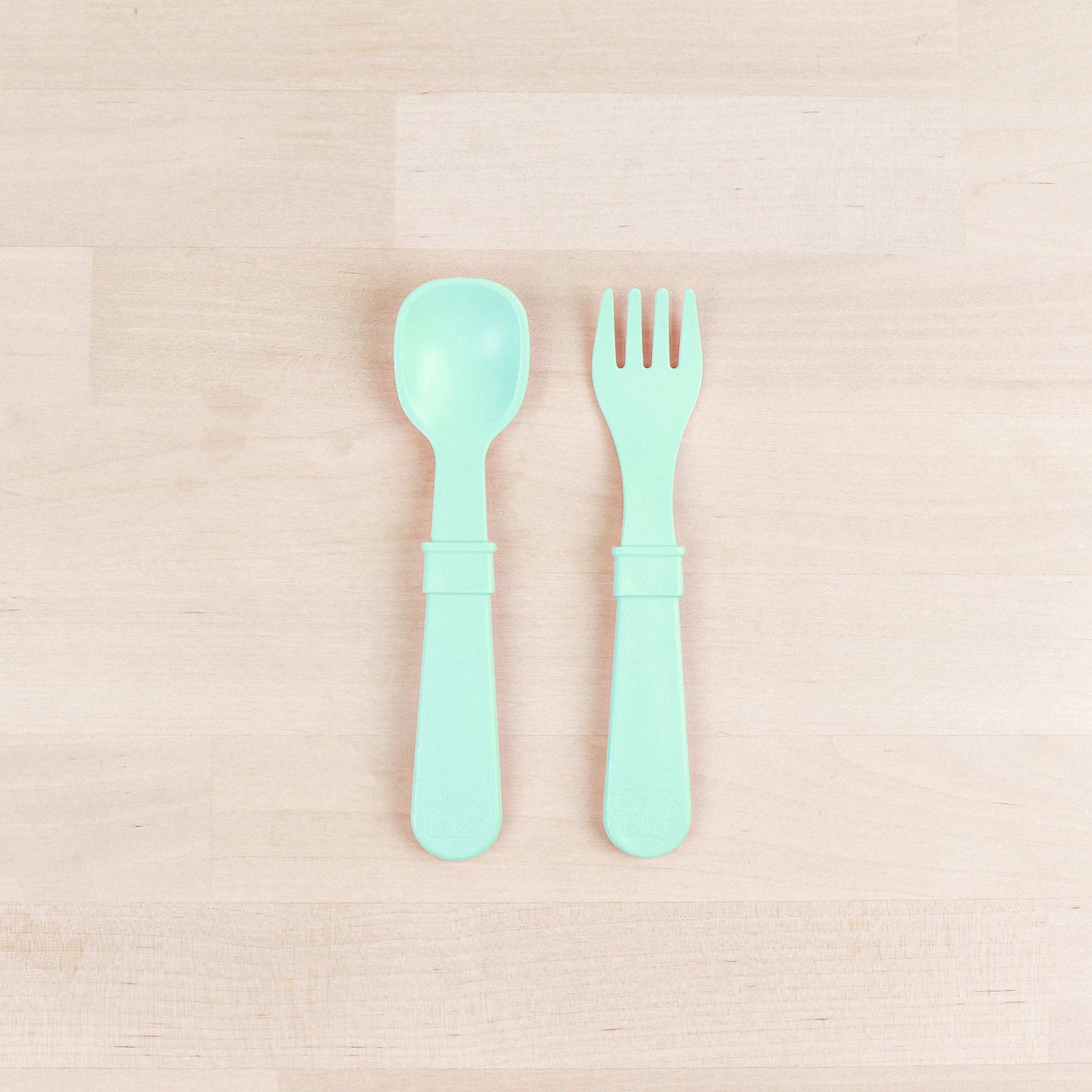 Re-Play - Toddler Utensil Pair - Mint