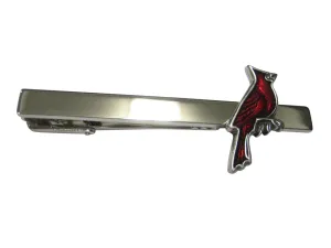 Red Cardinal Bird Tie Clip