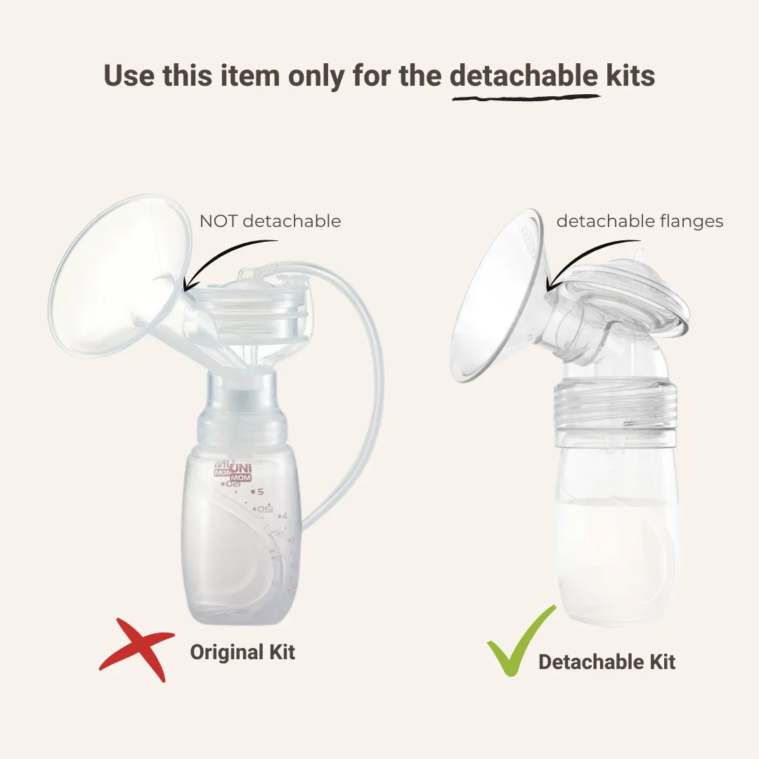 Replacement Diaphragms for Detachable Breast Shields - Set of 2
