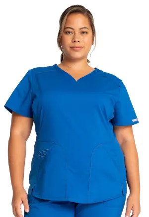 Revolution WW601 V-Neck Top Royal