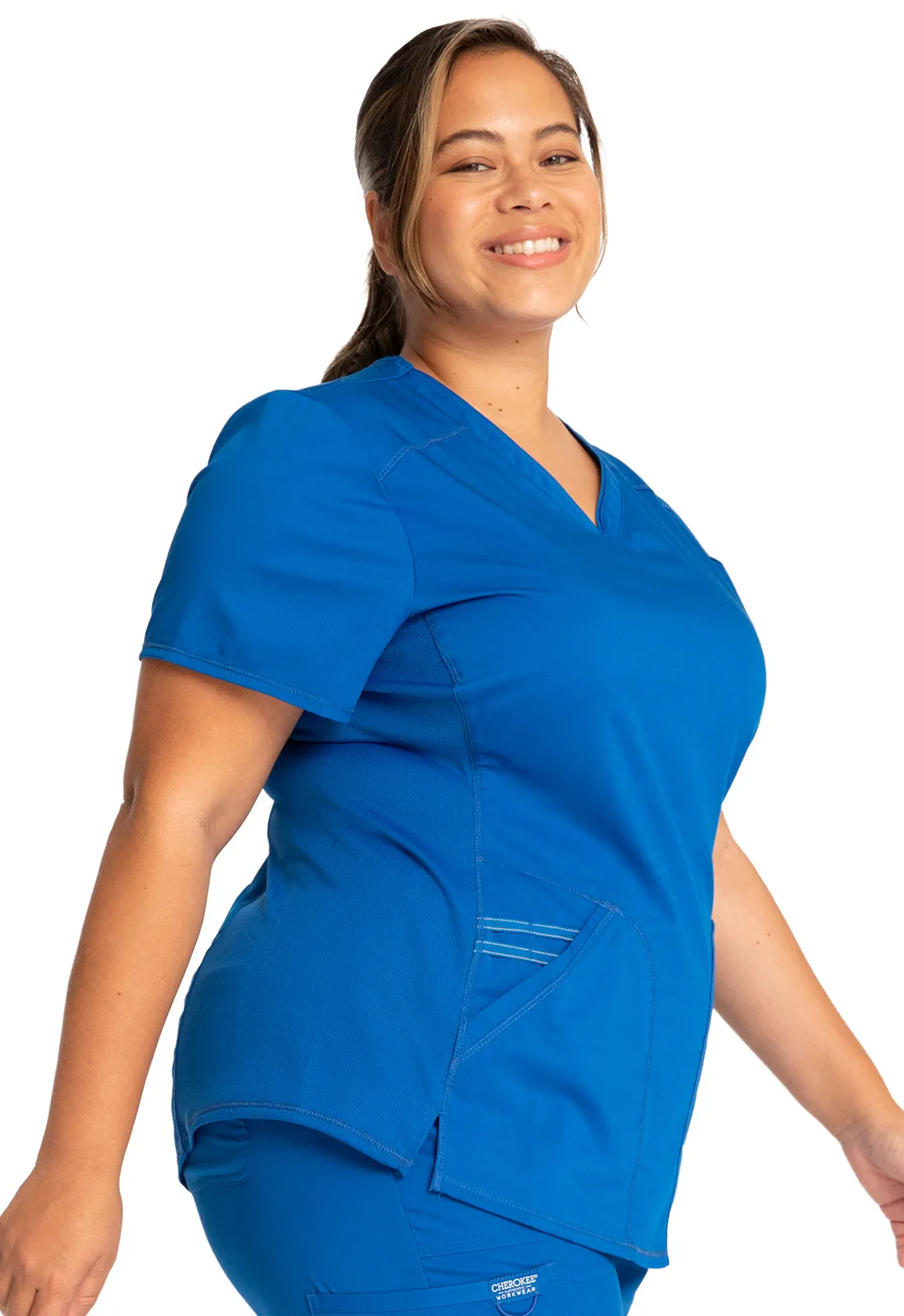 Revolution WW601 V-Neck Top Royal