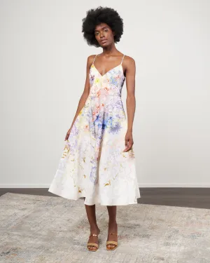 rhythmic picnic dress - citrus garden