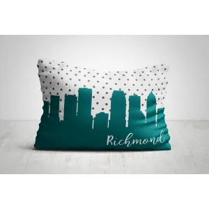 Richmond, Virginia polka dot skyline