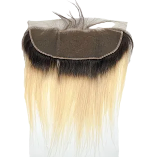 RIO Straight Ombre Frontal  Ear to Ear 13x5