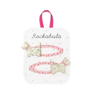 Rockahula Kids - Spotty Scottie Dog Clips