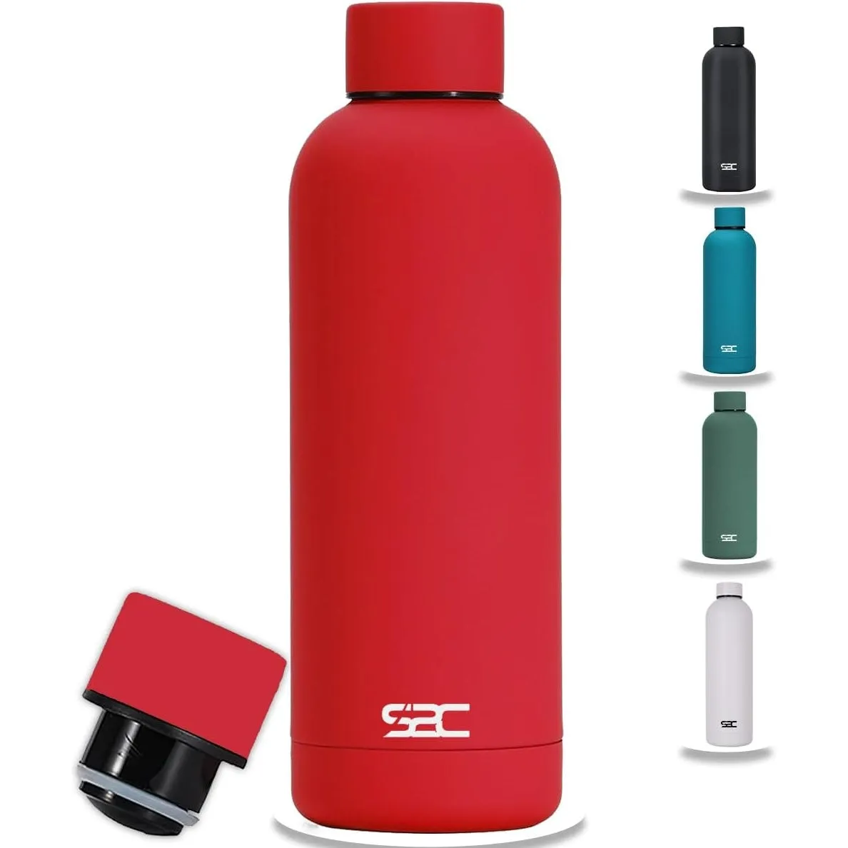 S2C Water Bottle Stainless Steel 750ml - Double Wall insulated Water Bottles for Hot Water Gym Bottle Stainless Steel Water Bottle for Kids School Flask Bottle Hot water bottle (BLUE, 750ml)