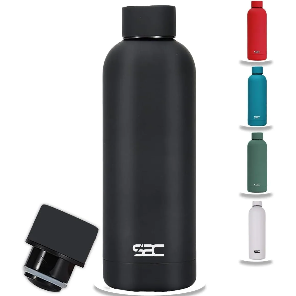S2C Water Bottle Stainless Steel 750ml - Double Wall insulated Water Bottles for Hot Water Gym Bottle Stainless Steel Water Bottle for Kids School Flask Bottle Hot water bottle (BLUE, 750ml)