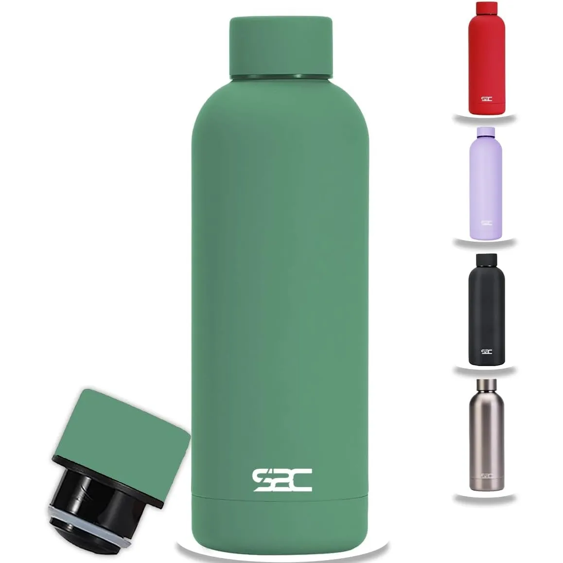 S2C Water Bottle Stainless Steel 750ml - Double Wall insulated Water Bottles for Hot Water Gym Bottle Stainless Steel Water Bottle for Kids School Flask Bottle Hot water bottle (BLUE, 750ml)