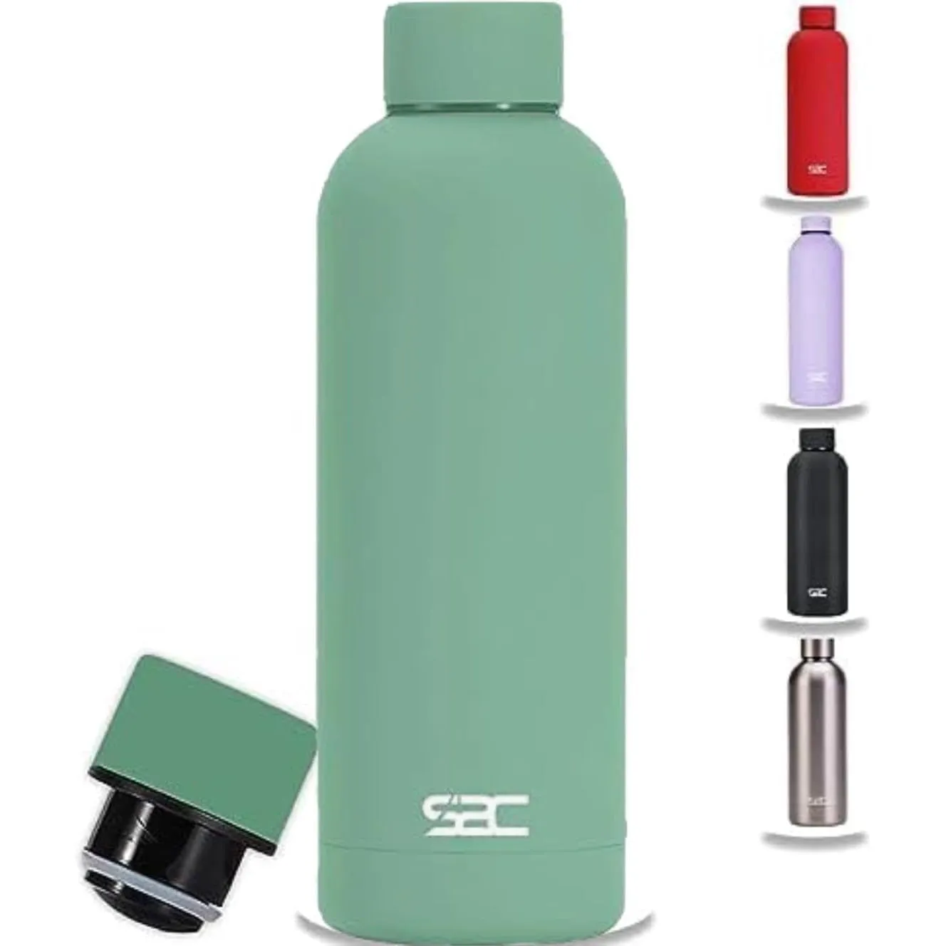 S2C Water Bottle Stainless Steel 750ml - Double Wall insulated Water Bottles for Hot Water Gym Bottle Stainless Steel Water Bottle for Kids School Flask Bottle Hot water bottle (BLUE, 750ml)