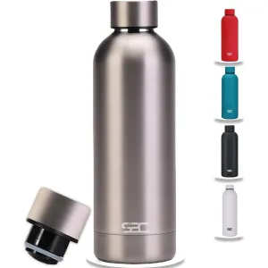 S2C Water Bottle Stainless Steel 750ml - Double Wall insulated Water Bottles for Hot Water Gym Bottle Stainless Steel Water Bottle for Kids School Flask Bottle Hot water bottle (BLUE, 750ml)