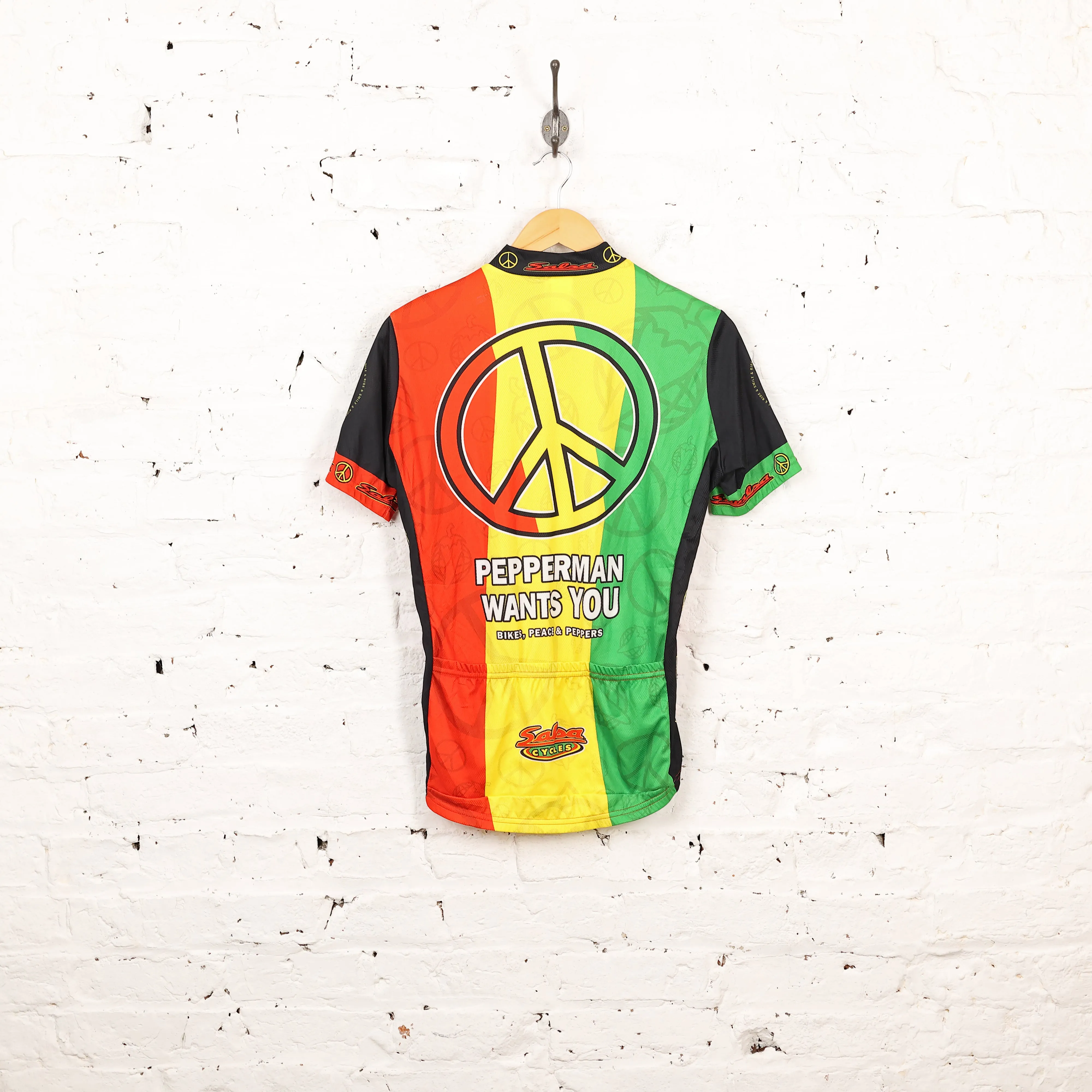 Salsa Cycles Pepperman Cycling Top Jersey - Green - S