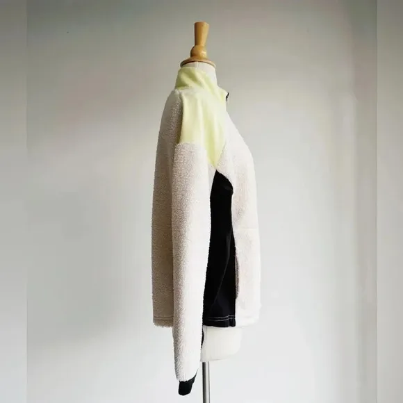 SANCTUARY | Fireside Shearling Colorblock Fleece | Best fit S