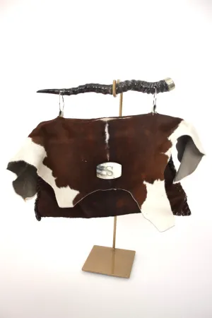 Santesteban Pony Hair Horn Bag