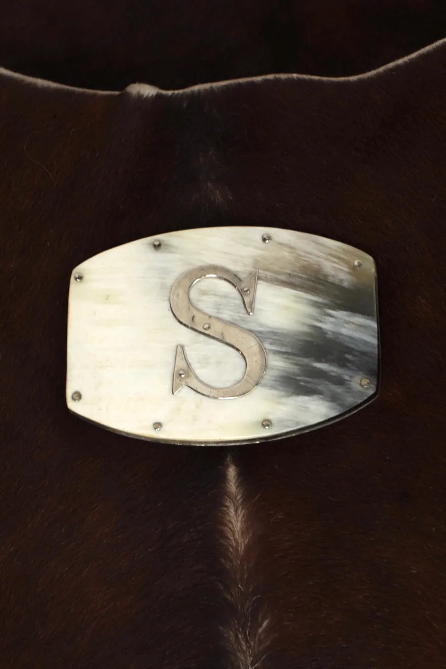 Santesteban Pony Hair Horn Bag