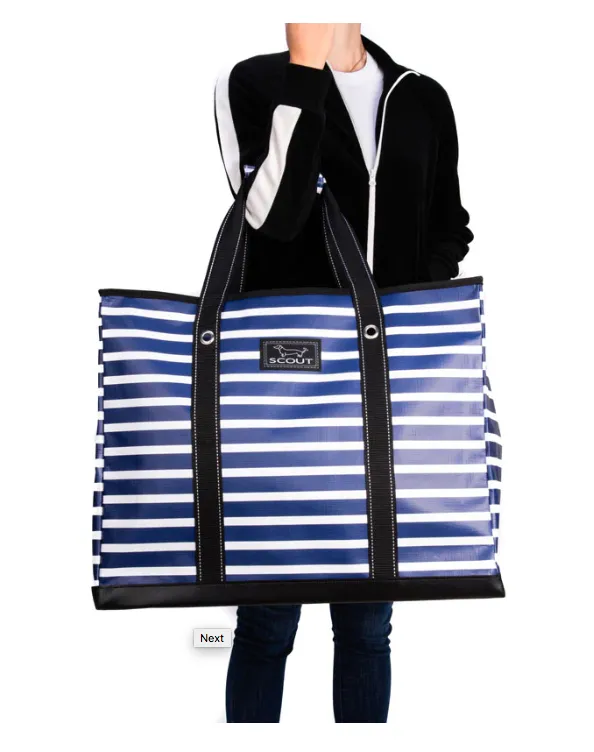 Scout 3 Girls Bag Extra-Large Tote Bag - Nantucket Navy