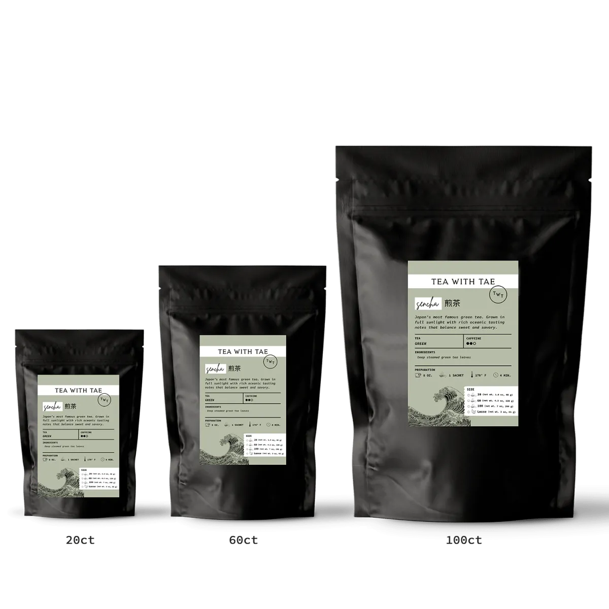 Sencha Green Tea Pouch