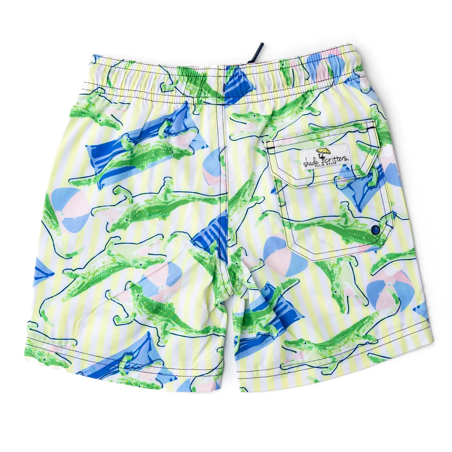 Shade Critters- Beach Gator Boys Trunks
