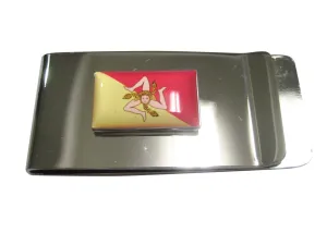 Sicily Flag Money Clip