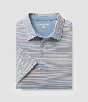 Southern Shirt Co. Sawgrass Stripe Polo