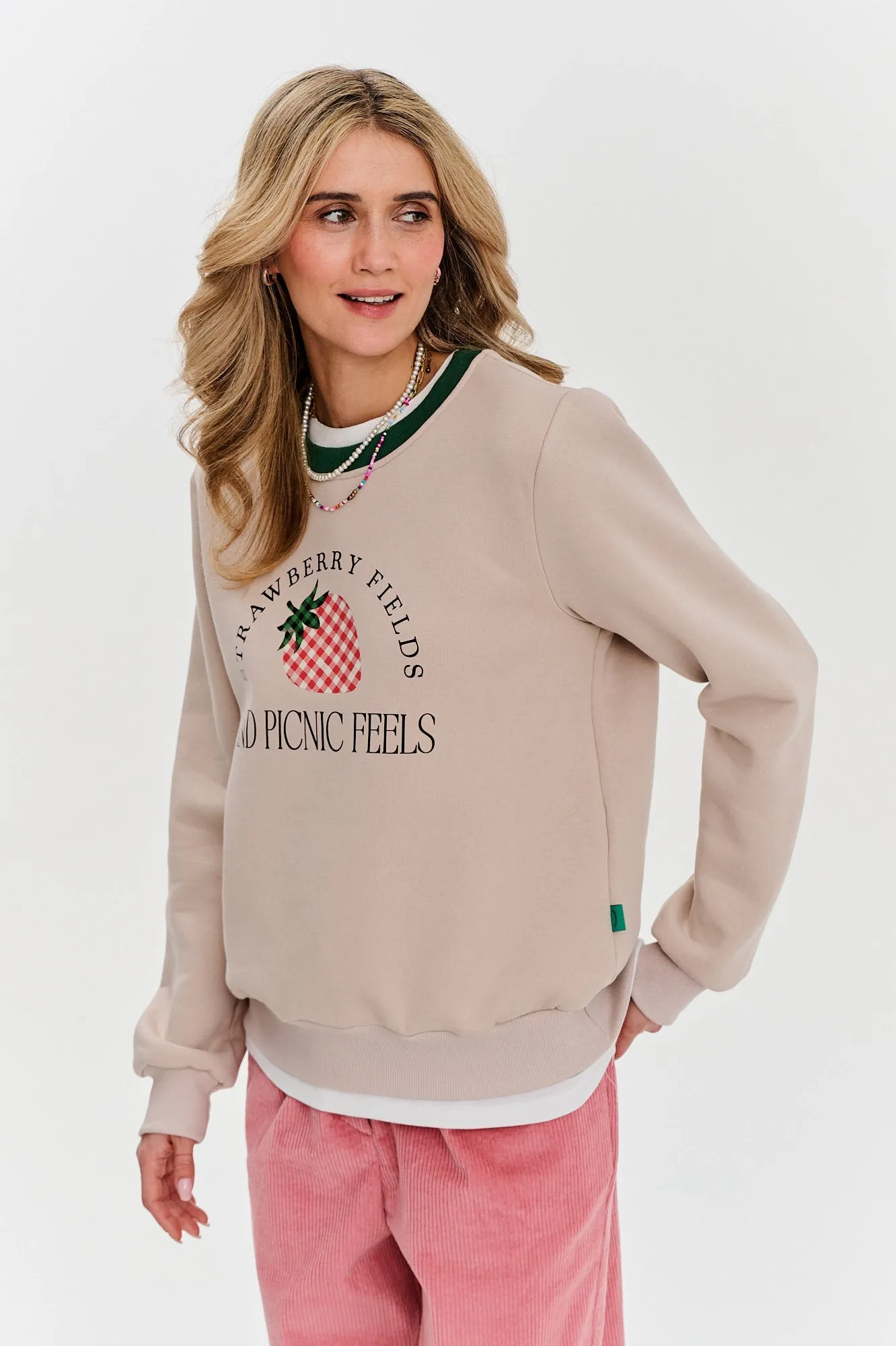Strawberry Fields sweatshirt