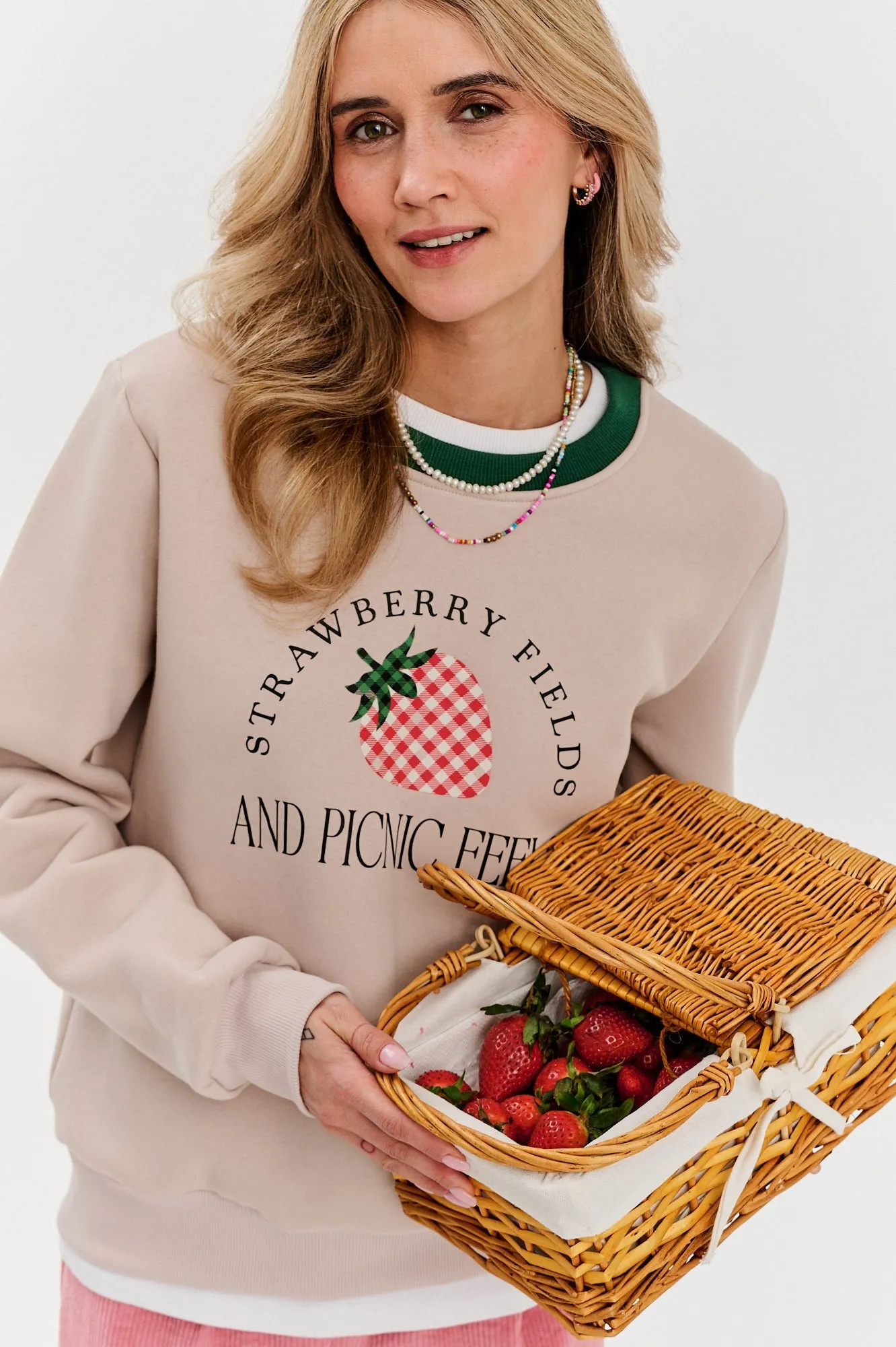 Strawberry Fields sweatshirt