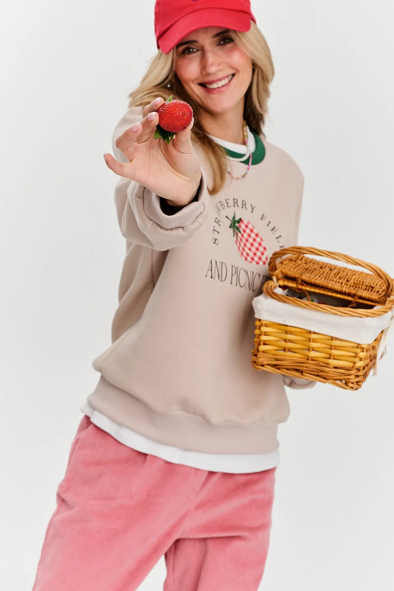 Strawberry Fields sweatshirt