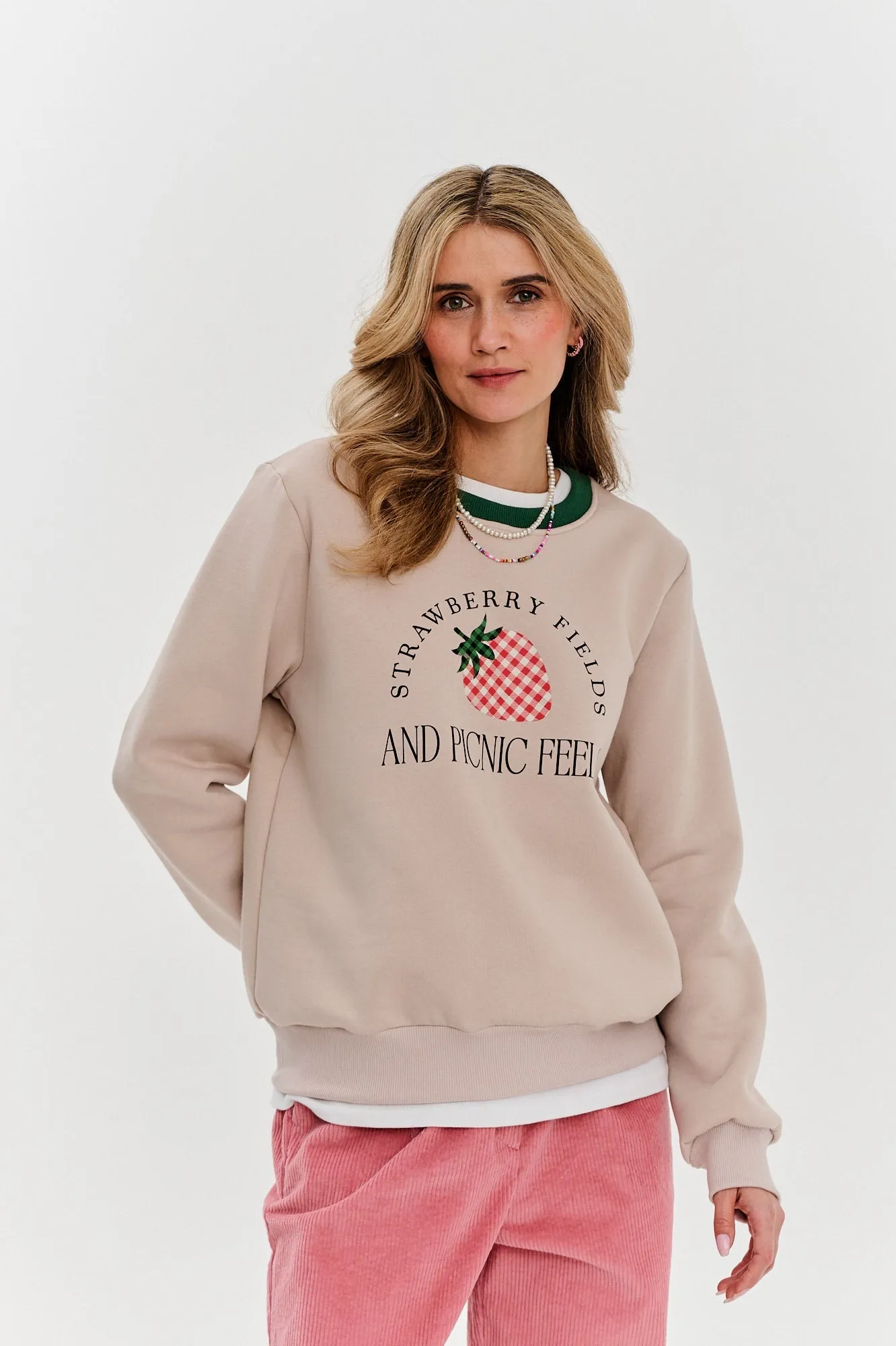 Strawberry Fields sweatshirt