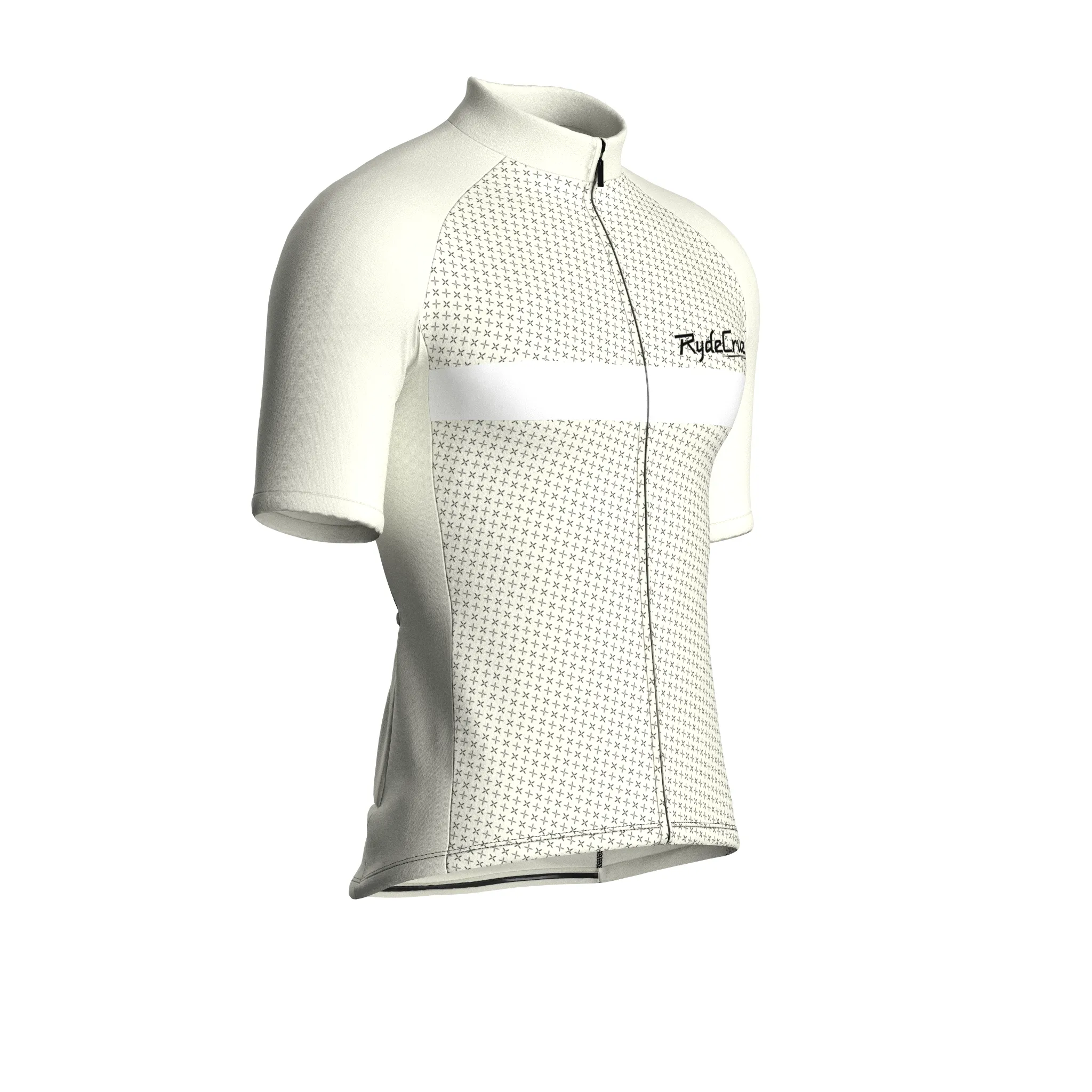 Stripe Dynamics | Ivory Male Short Sleeves Jersey