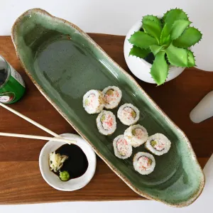 Sushi Tray Matcha Leaf