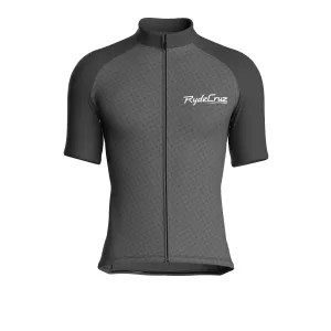 Swift Grid | Ash Gray Male Short Sleeves Jersey